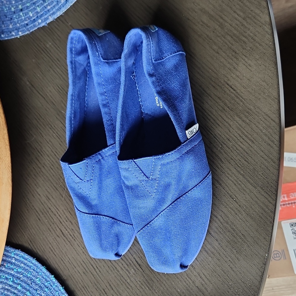 Blue Toms Flats